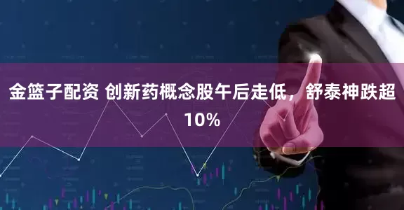 金篮子配资 创新药概念股午后走低，舒泰神跌超10%